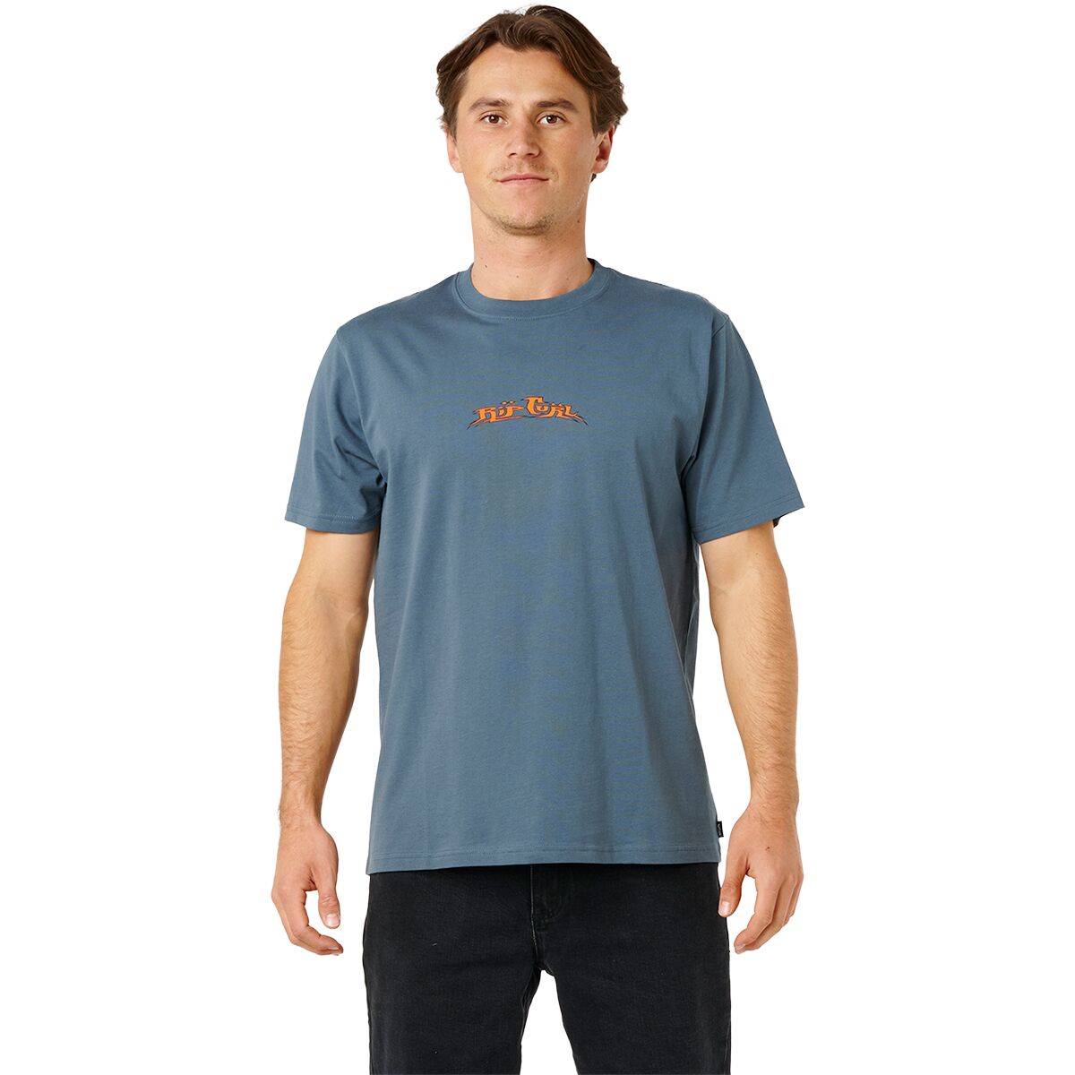 Rip Curl Men's Hazed And Tubed T-Shirt in Pine Night - Size: Small