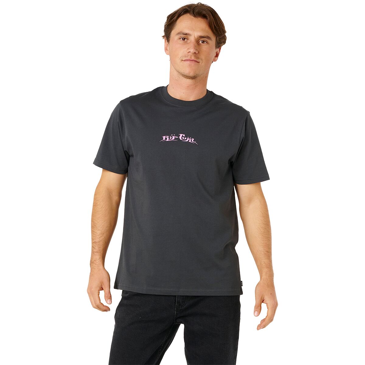 Rip Curl Rip Curl Men's Hazed And Tubed T-Shirt in Washed Black - Size: Medium - $13.18 at Steep and Cheap