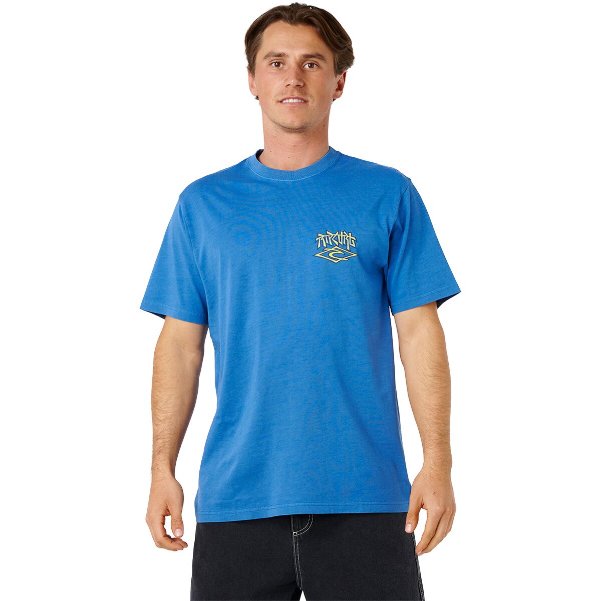 Rip Curl Men's Liquid Trips Arch T-Shirt in Royal Blue - Size: Large