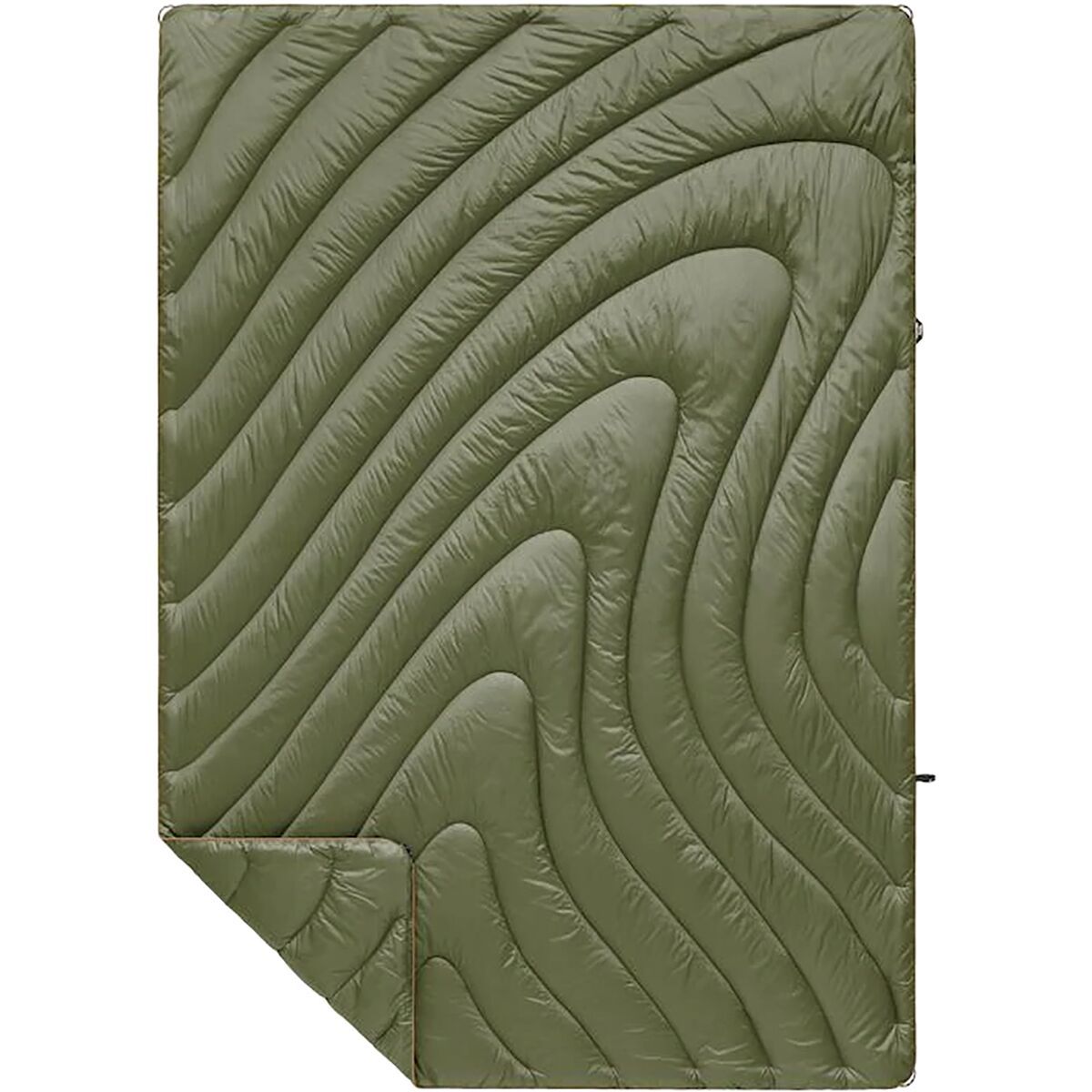 Rumpl Original Puffy Solid 1-Person Blanket in Catcus Flower