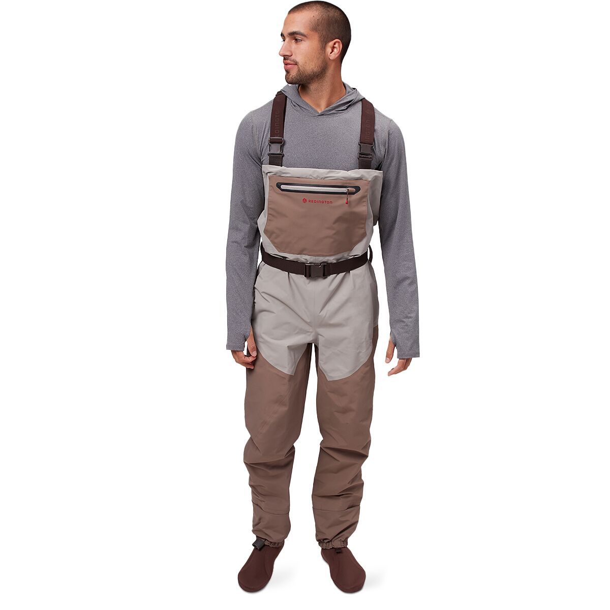 Redington Men's Sonic-Pro Wader in Feather Grey / Falcon - Size: L (9.0-11.0)