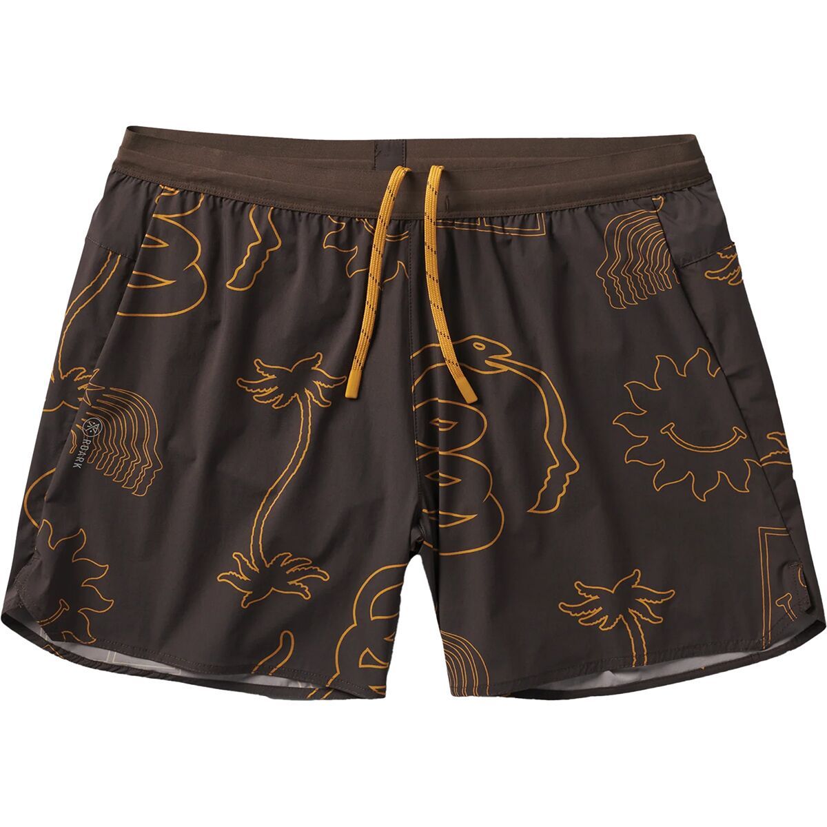 Roark Men's Alta 5in Short in Char - Size: XL
