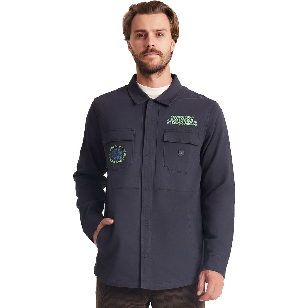 Roark Men's Hebrides Unlined Jacket in Dark Navy - Size: Small
