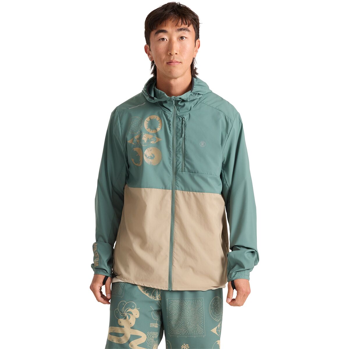 Roark Roark Men's Secondwind 3.0 Jacket in Slate Green 2 - Size: Medium - $77.37 at Steep and Cheap