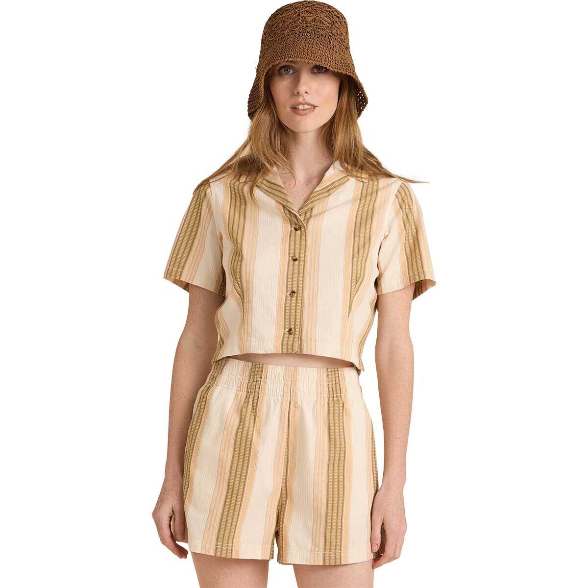 Roark Women's Camp Shirt in Woodland - Size: Medium
