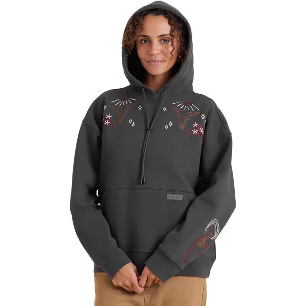 Roark Roark Women's Hiker Hoodie in Faded Black - Size: Medium - $49.05 at Steep and Cheap