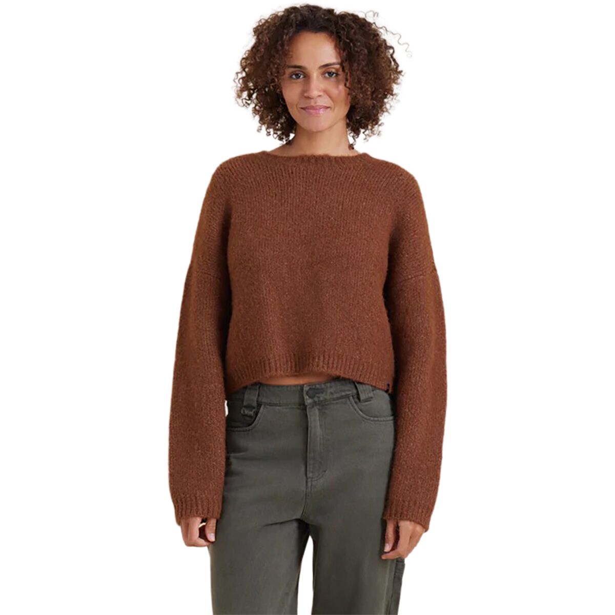 Roark Roark Women's KOS Sweater in Otter - Size: Large - $59.50 at Steep and Cheap