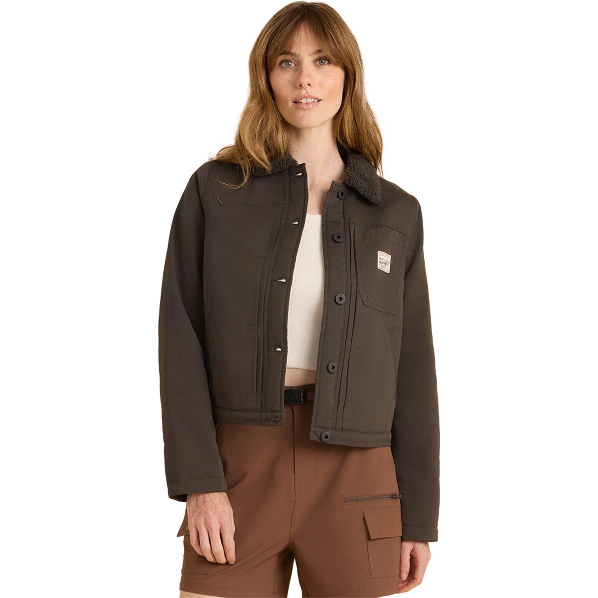 Roark Women's Open Roads Jacket in Faded Black - Size: Large