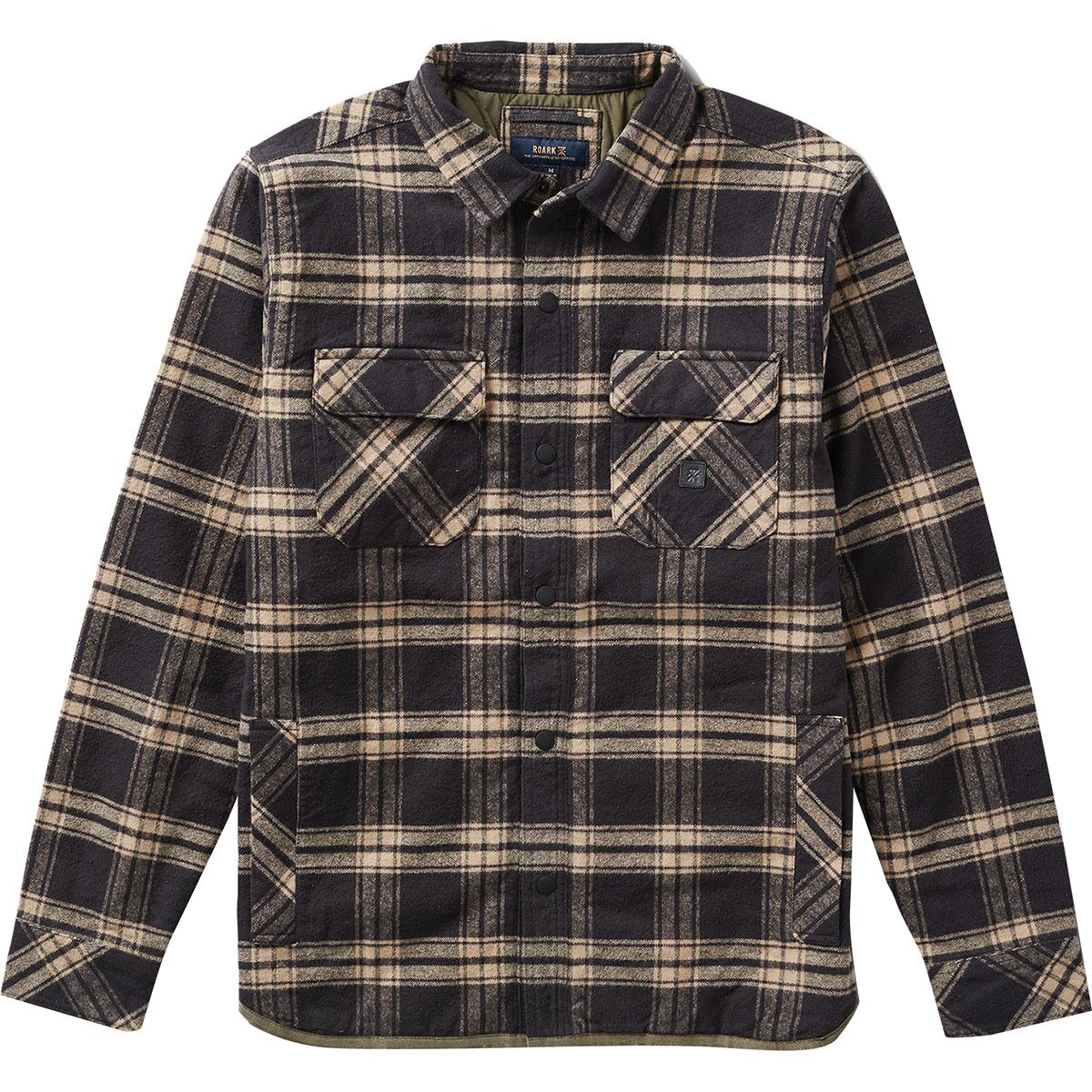 Roark Men's Backwoods Overshirt in Black - Size: XL