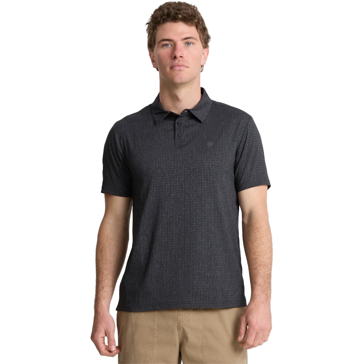 Roark Men's Bless Up Polo Shirt in Black - Size: XL