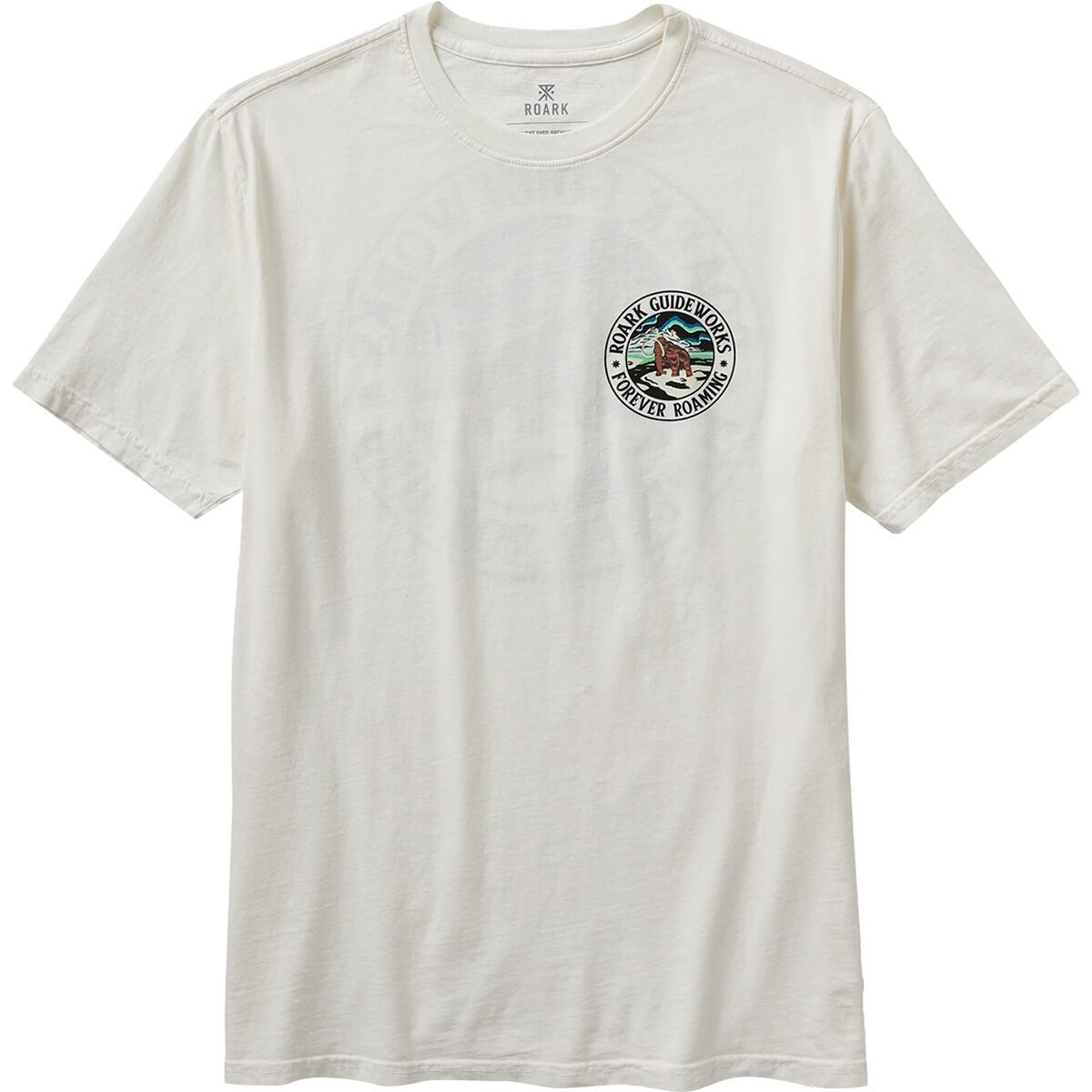 Roark Men's Forever Roaming T-Shirt in Off White - Size: Medium