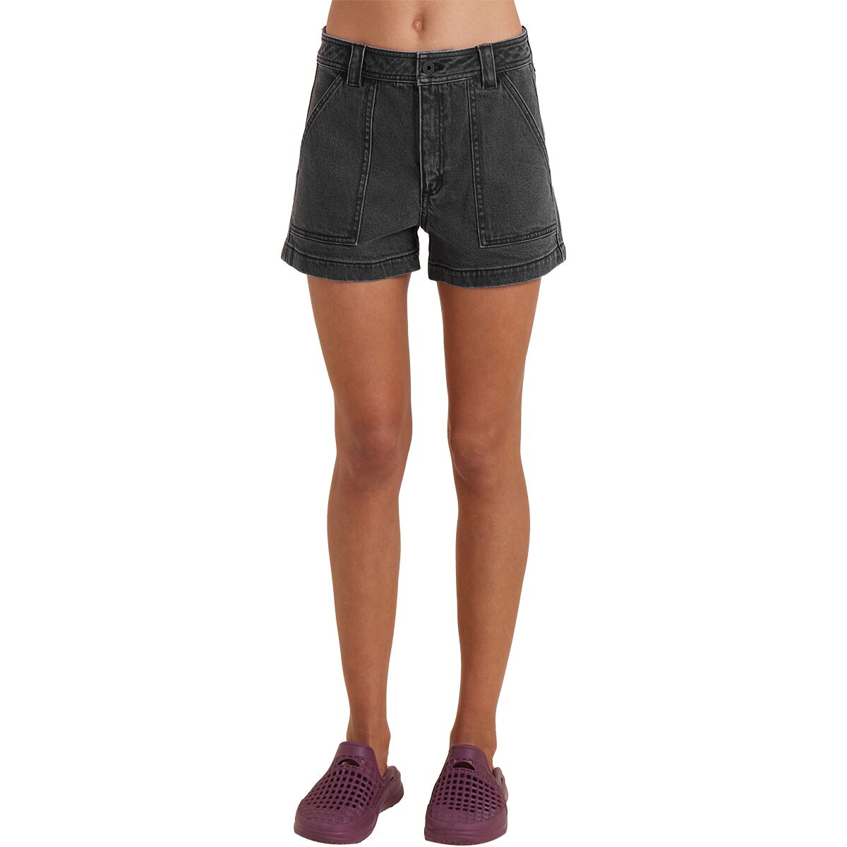 Roark Roark Women's HWY Short in Faded Black - Size: 30 - $25.98 at Steep and Cheap