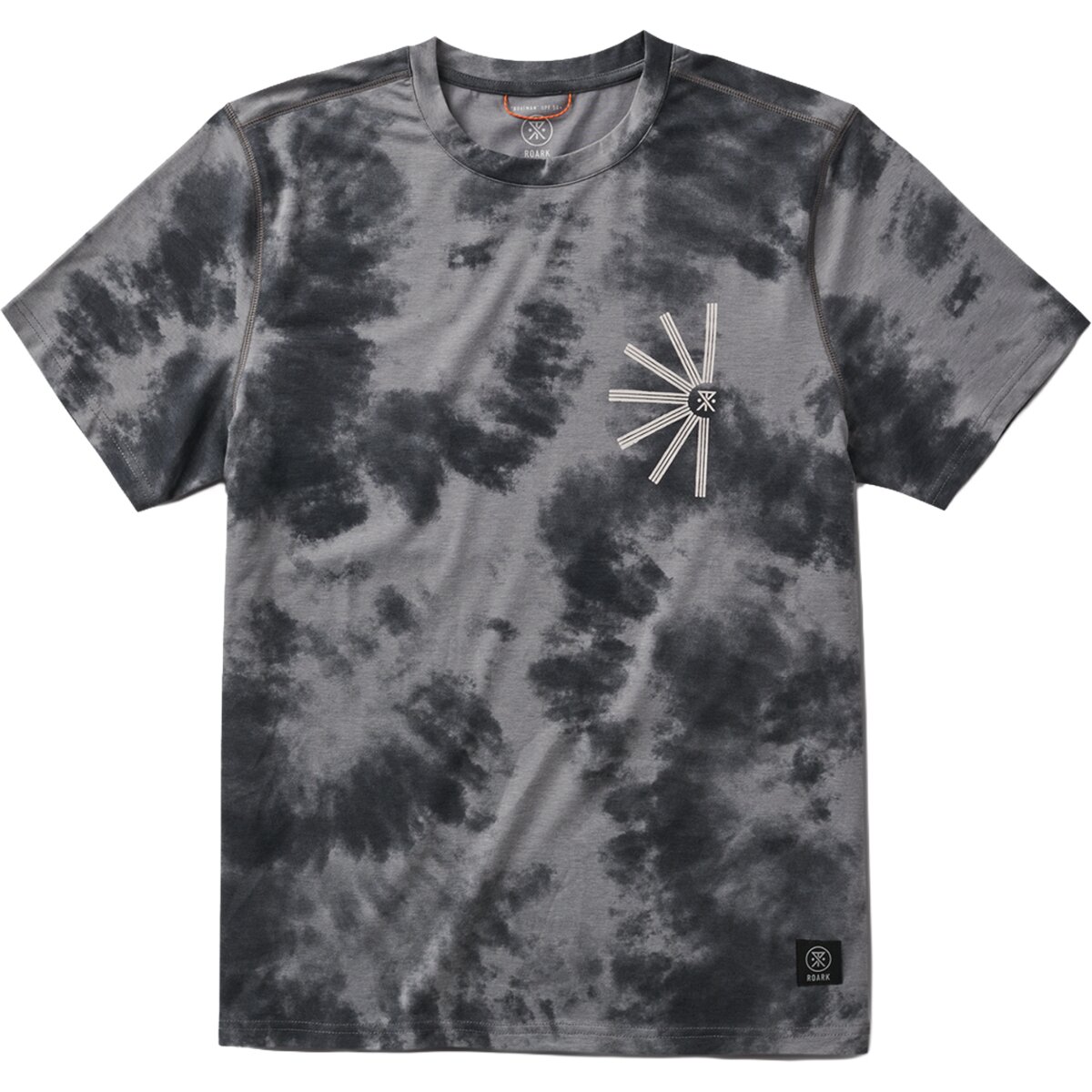 Roark Men's UPF Expedition Short-Sleeve Shirt in Charcoal - Size: Medium