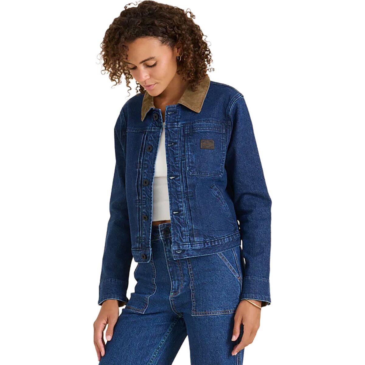 Roark Roark Women's Open Roads Denim Jacket in Indigo - Size: Large - $83.37 at Steep and Cheap