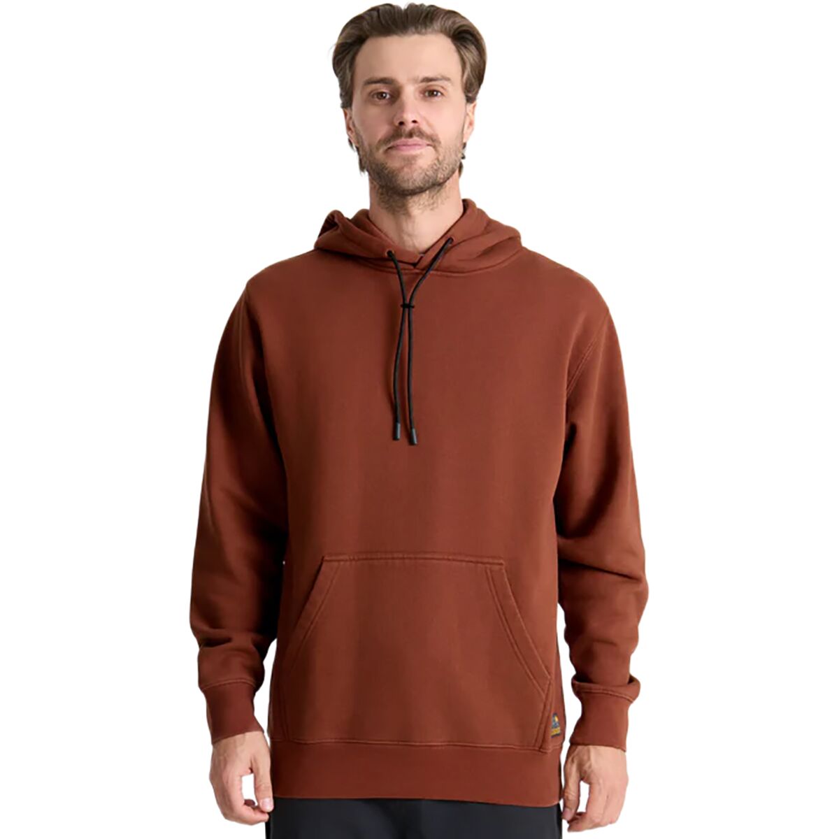 Roark Men's Bolo Fleece Hoodie in Red Clay - Size: Small