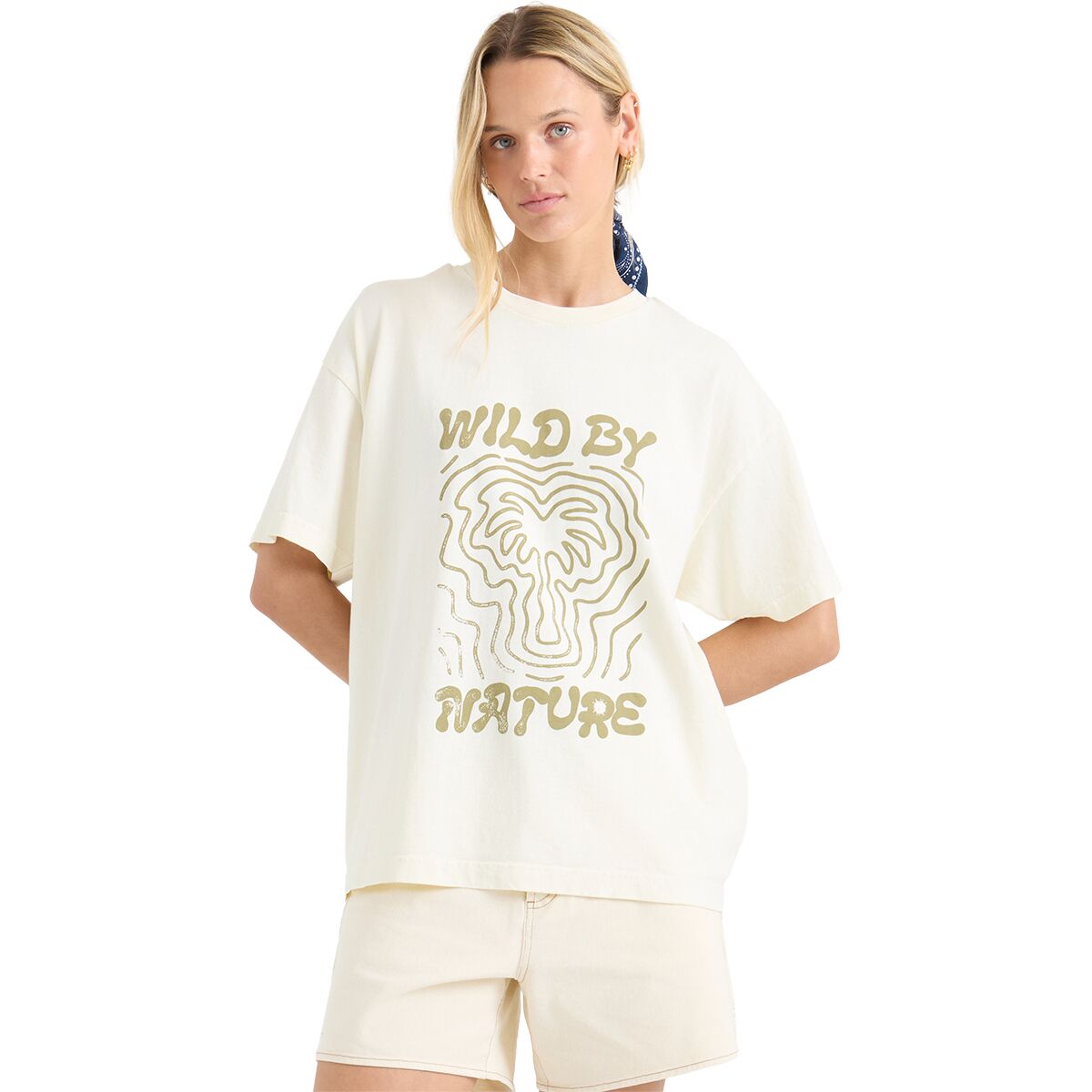 Roark Roark Women's Wild By Nature Oversize T-Shirt - Size: Medium - $19.48 at Steep and Cheap