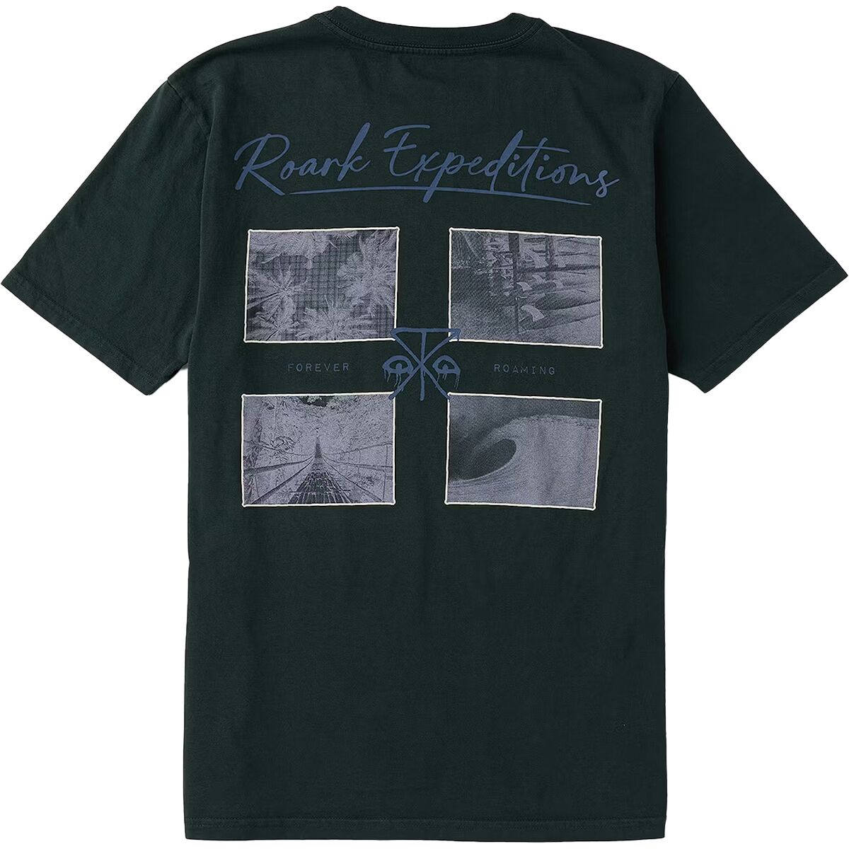 Roark Men's Expeditions Photo T-Shirt in Washed Black - Size: Medium