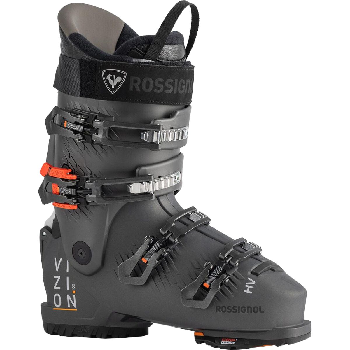 Rossignol Men's Vizion 4B 100 HV GW Ski Boot - 2026 in Metal Grey - Size: 25.5
