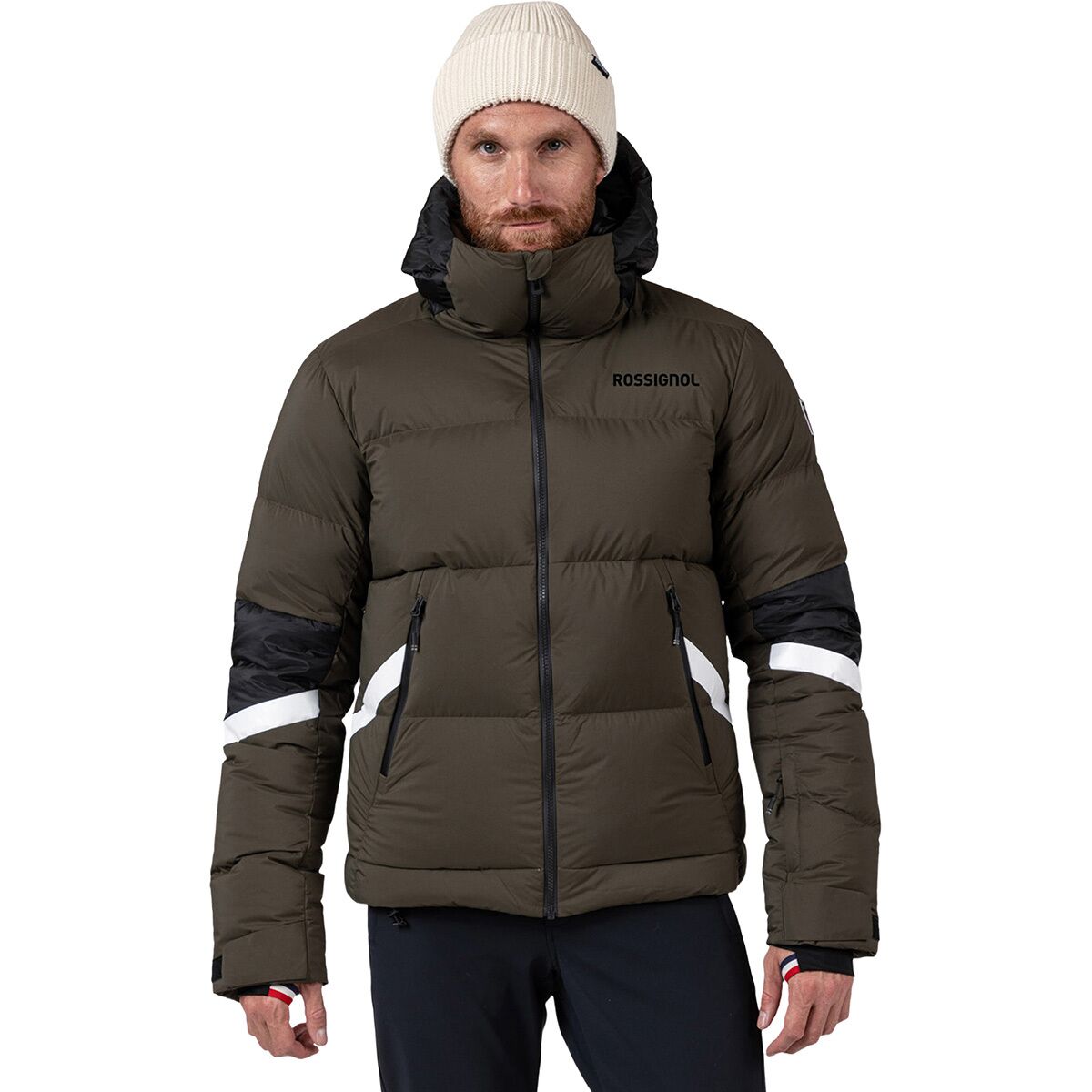 Rossignol Rossignol Men's Daille Down Jacket in Olive Shadow - Size: Medium - $327.22 at Steep and Cheap
