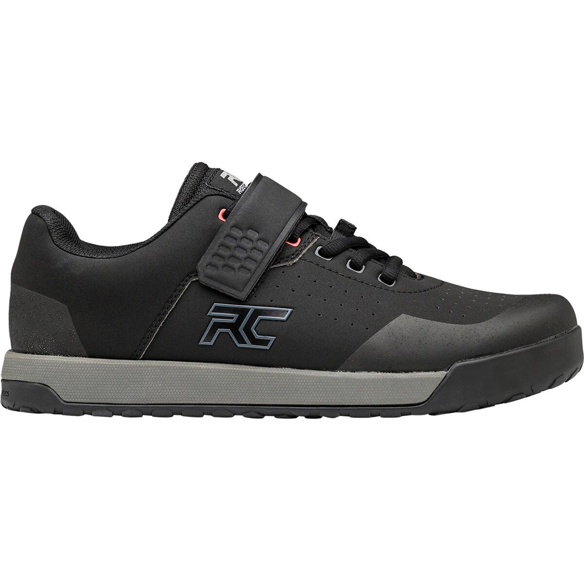 Ride Concepts Men's Hellion Clip Mountain Bike Shoe in Black / Charcoal - Size: 9.5