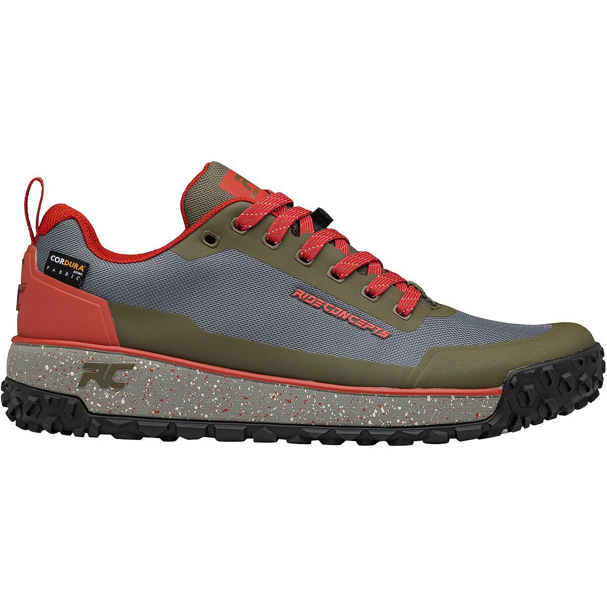 Ride Concepts Men's Tallac Mountain Bike Shoe in Black / Charcoal - Size: 11.5