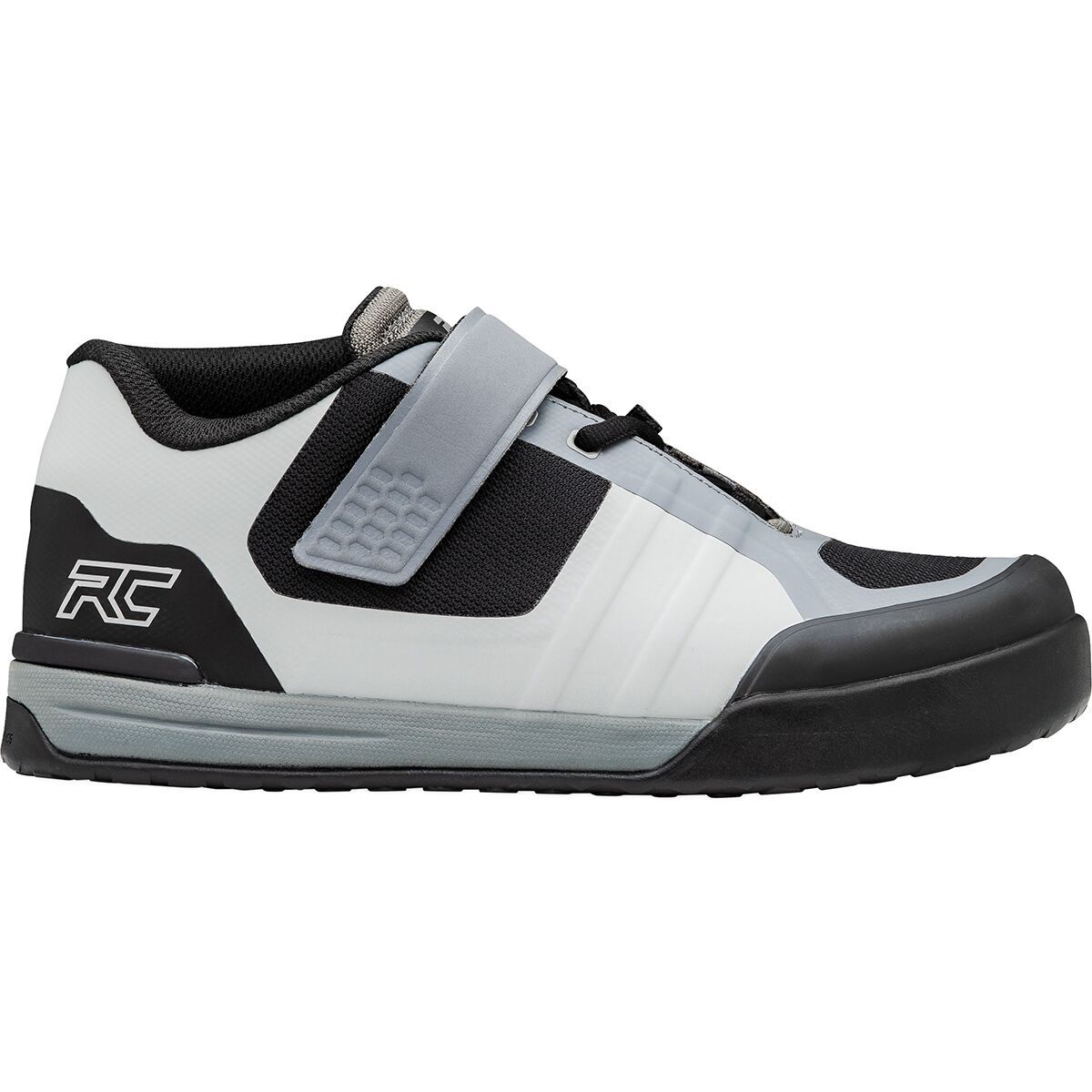 Ride Concepts Men's Transition Clip Mountain Bike Shoe in Charcoal / Grey - Size: 11