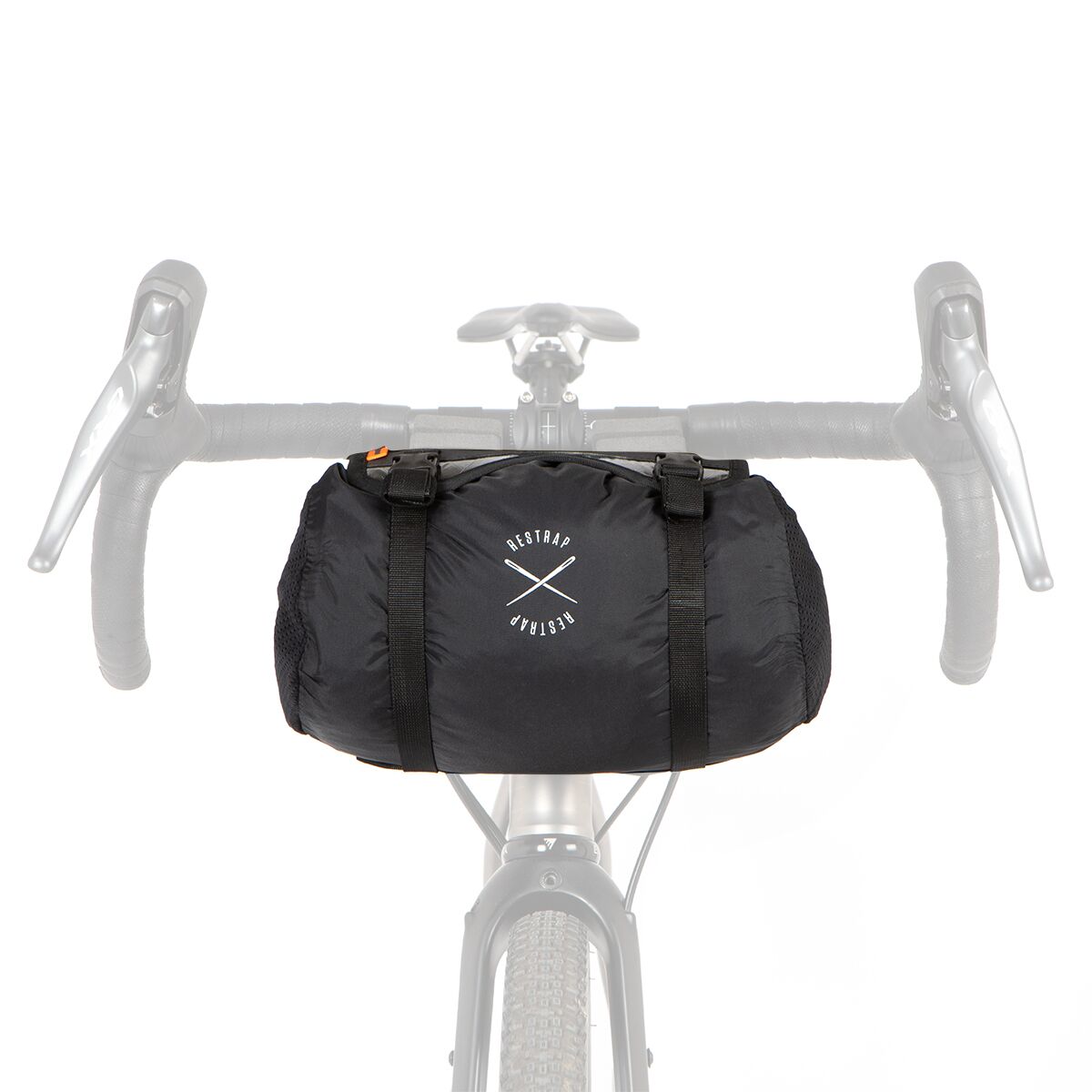 Restrap Race Drop Bar Bag in Black