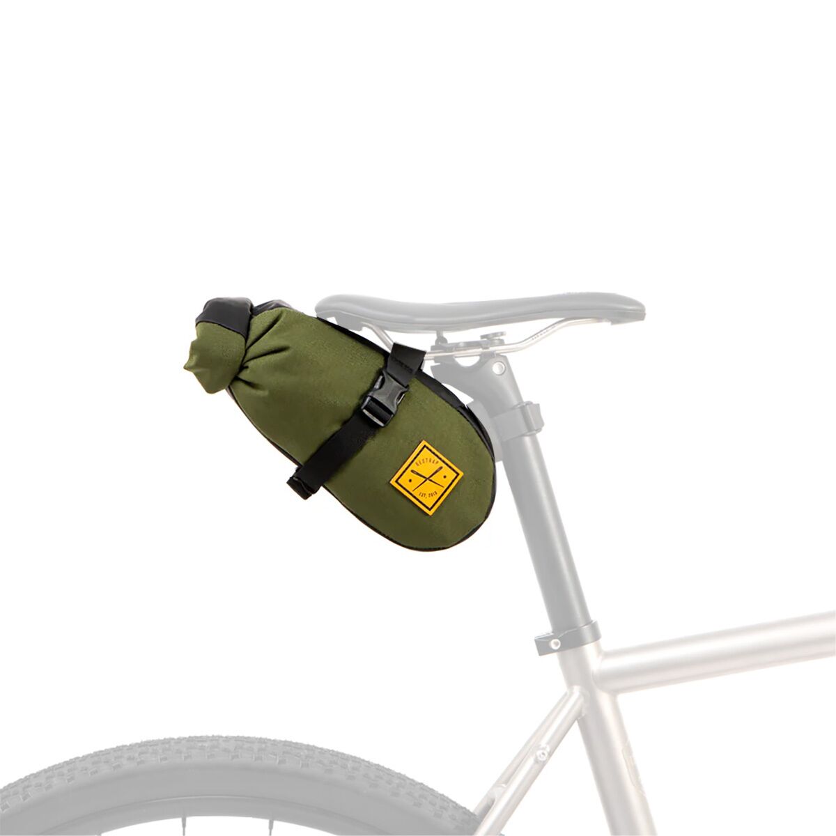 Restrap Saddle Pack - 2.5L in Olive - Size: 2.5L