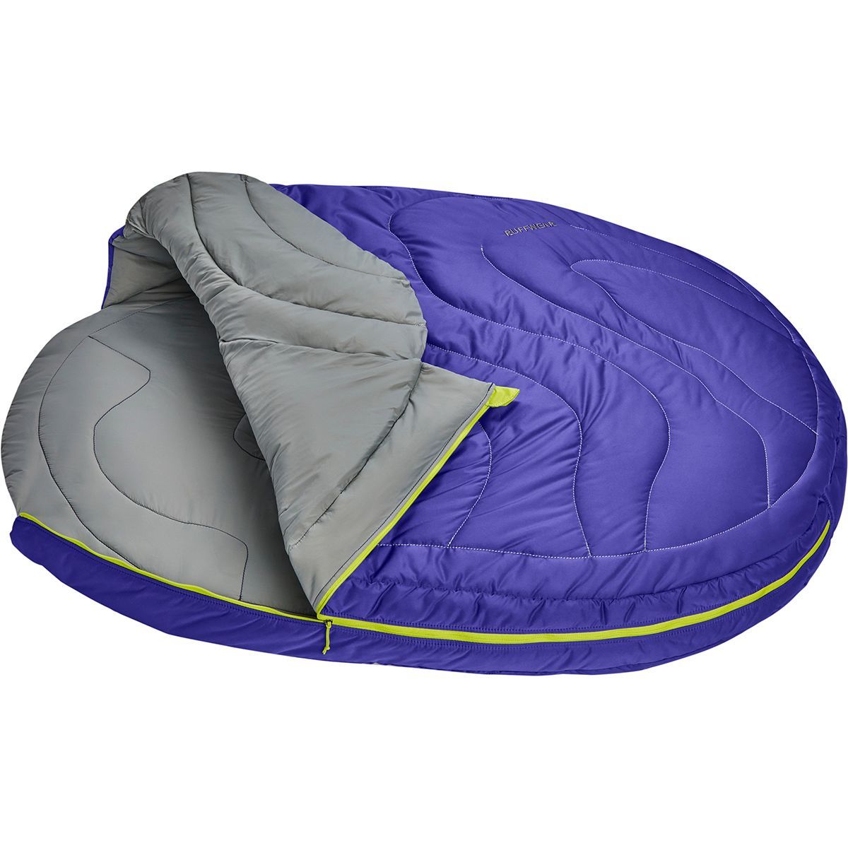 Ruffwear Highlands Dog Sleeping Bag in Huckleberry Blue - Size: Medium