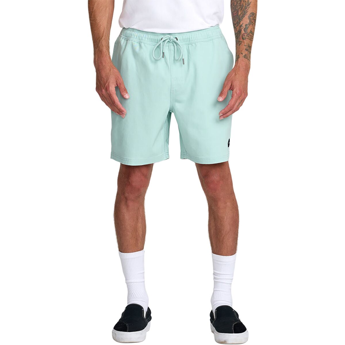 RVCA Men's Escape Elastic Short in Blue Haze - Size: XL