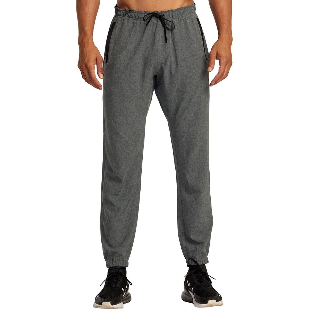 RVCA Men's Yogger II Pant in Charcoal Heather - Size: Small