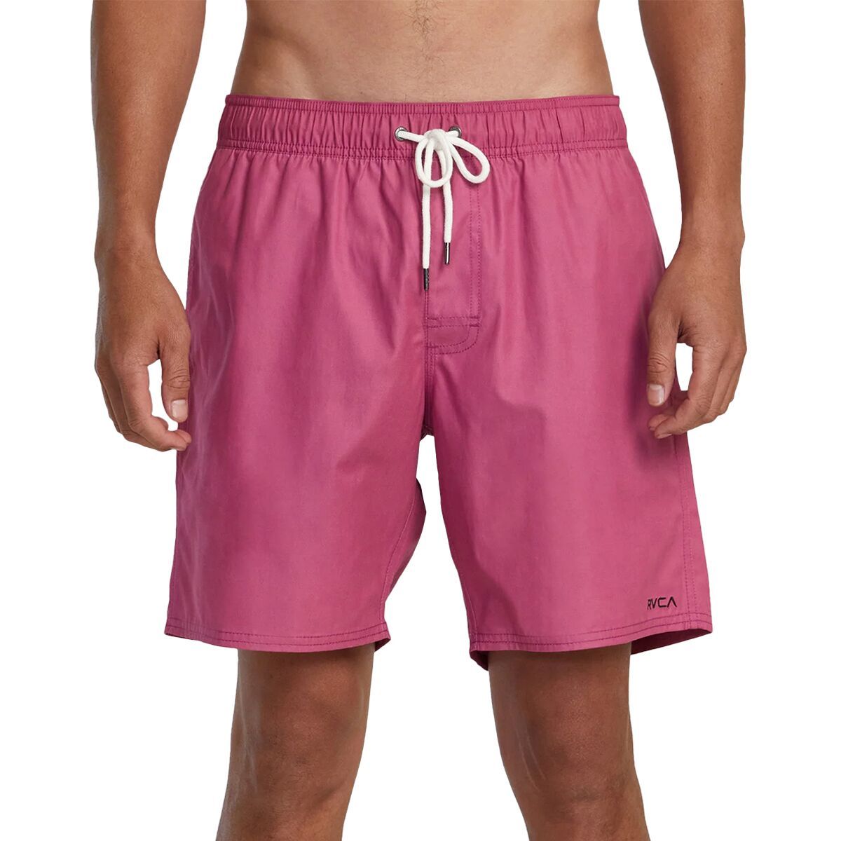 RVCA Men's Opposites Elastic 2 Short in Peach - Size: Small