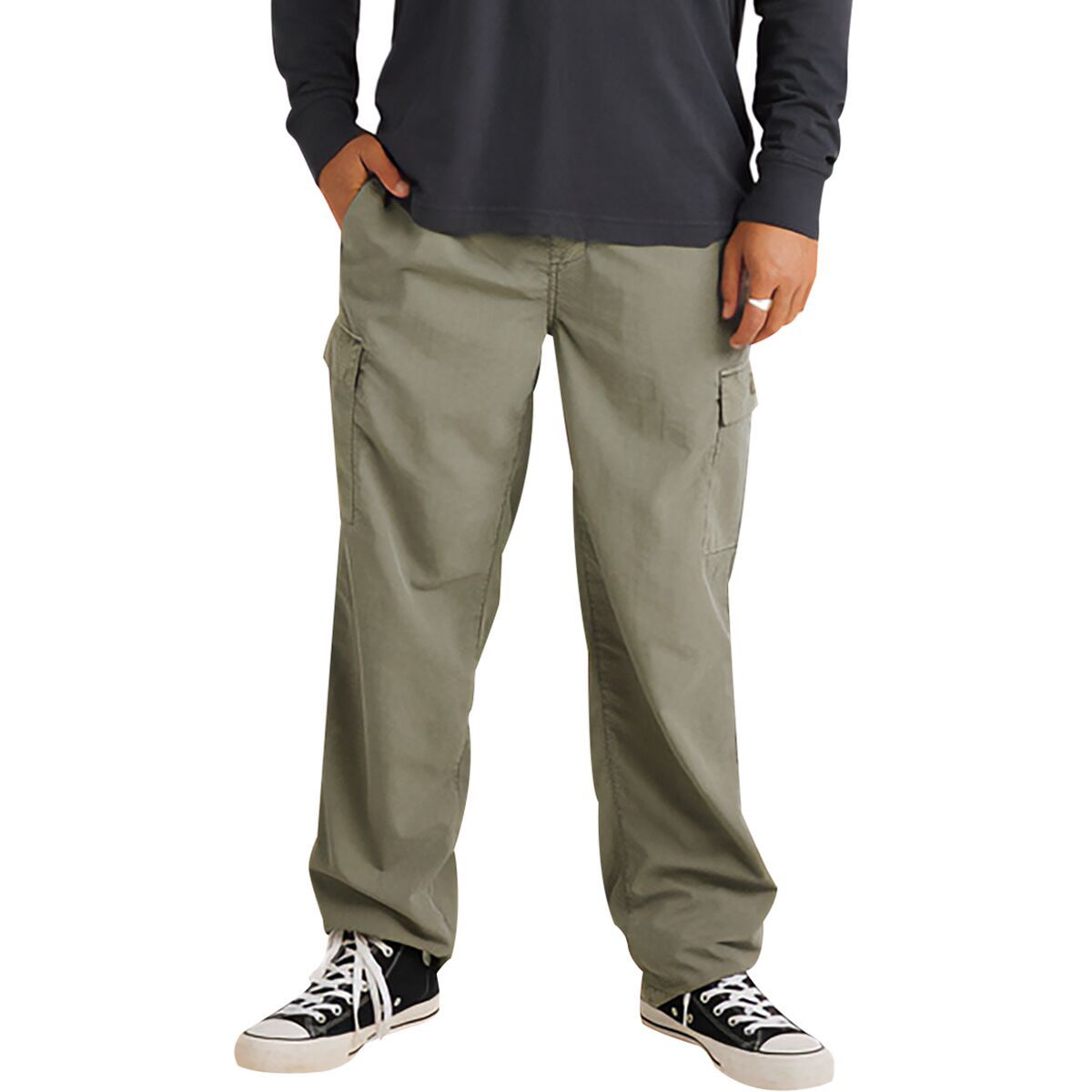 RVCA Men's Vacancy Elastic Cargo Pant in Sage Leaf - Size: XXL