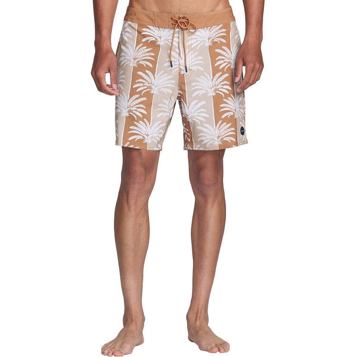 RVCA Men's Down Right 17in Trunk in Burnt Sienna - Size: 34
