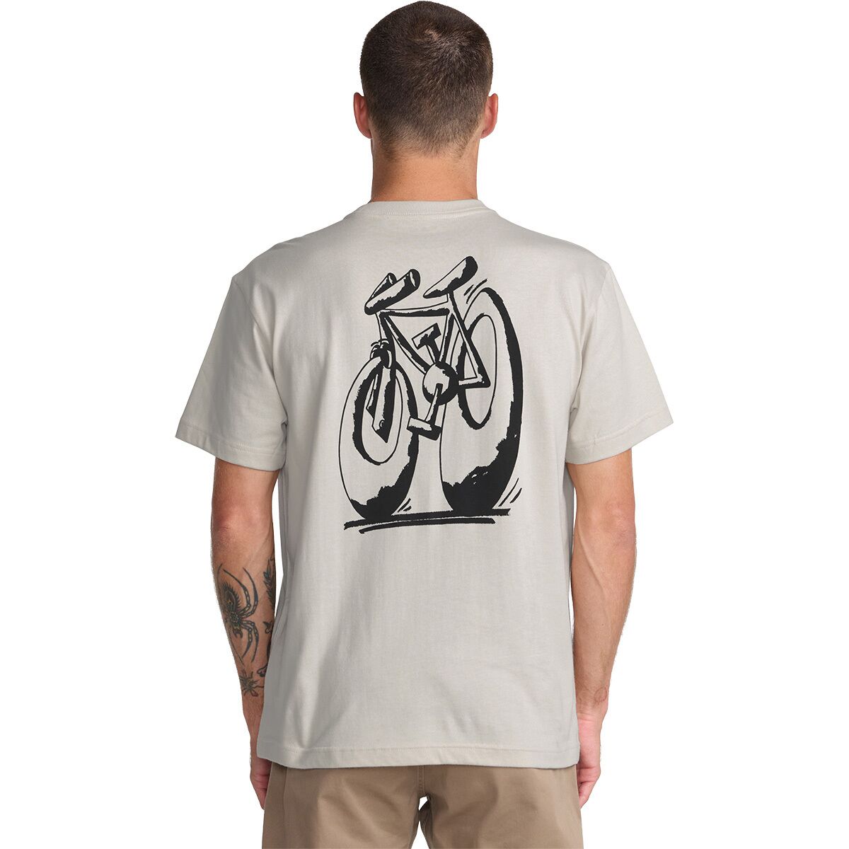 RVCA Men's Cycle Service T-Shirt in Ceramic - Size: XXL