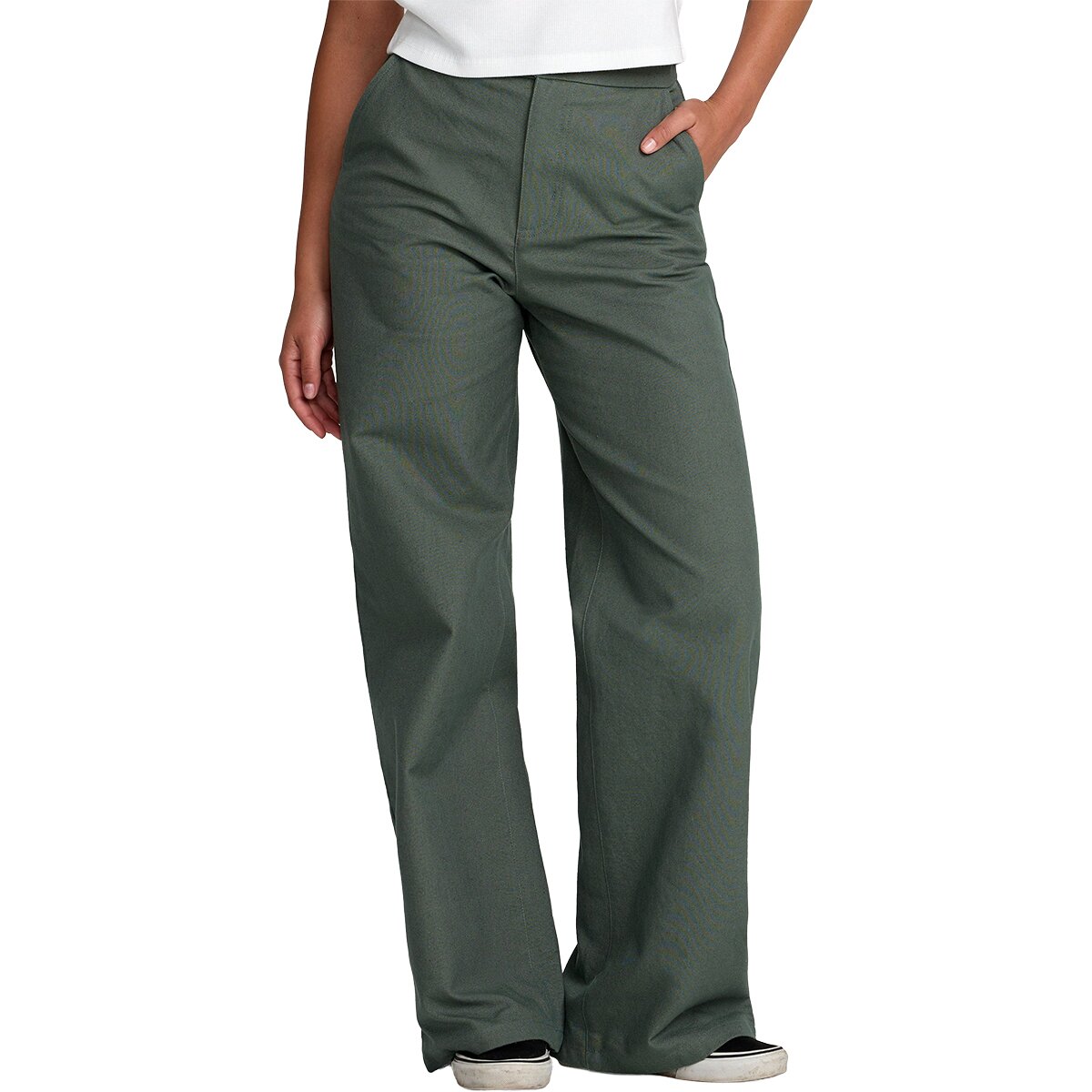 RVCA Women's Bonnie Pant in Wintermoss - Size: 25