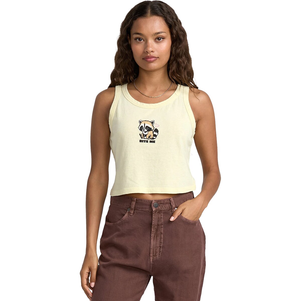 RVCA Women's Flow Tank Top in Sunrise - Size: Small