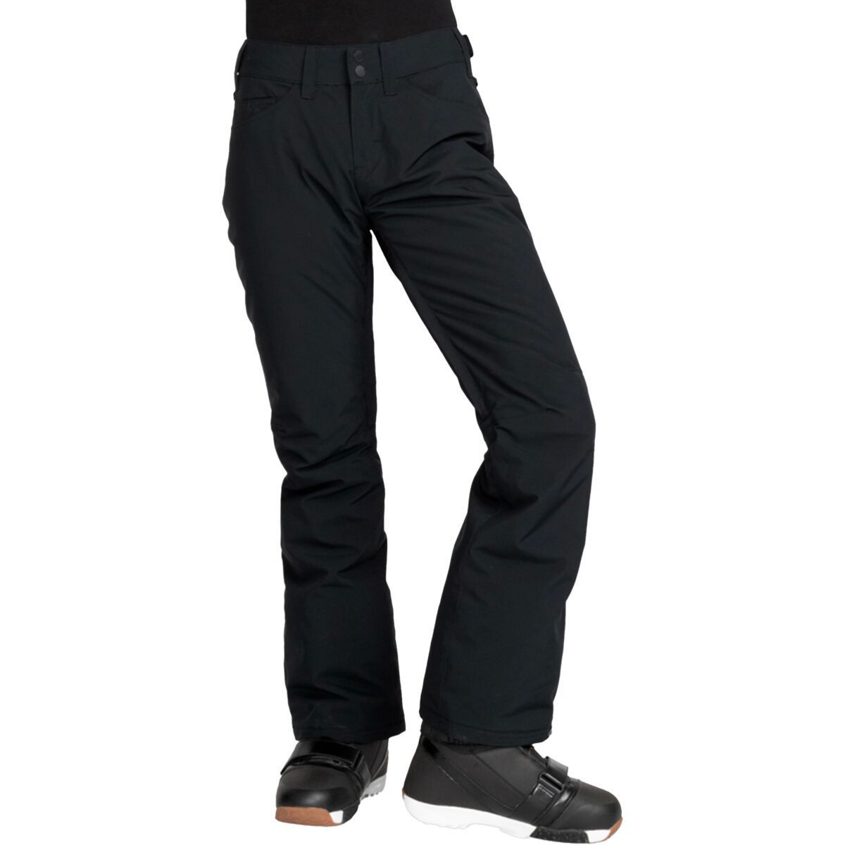 Roxy Women's Backyard Snow Pant in True Black - Size: XL