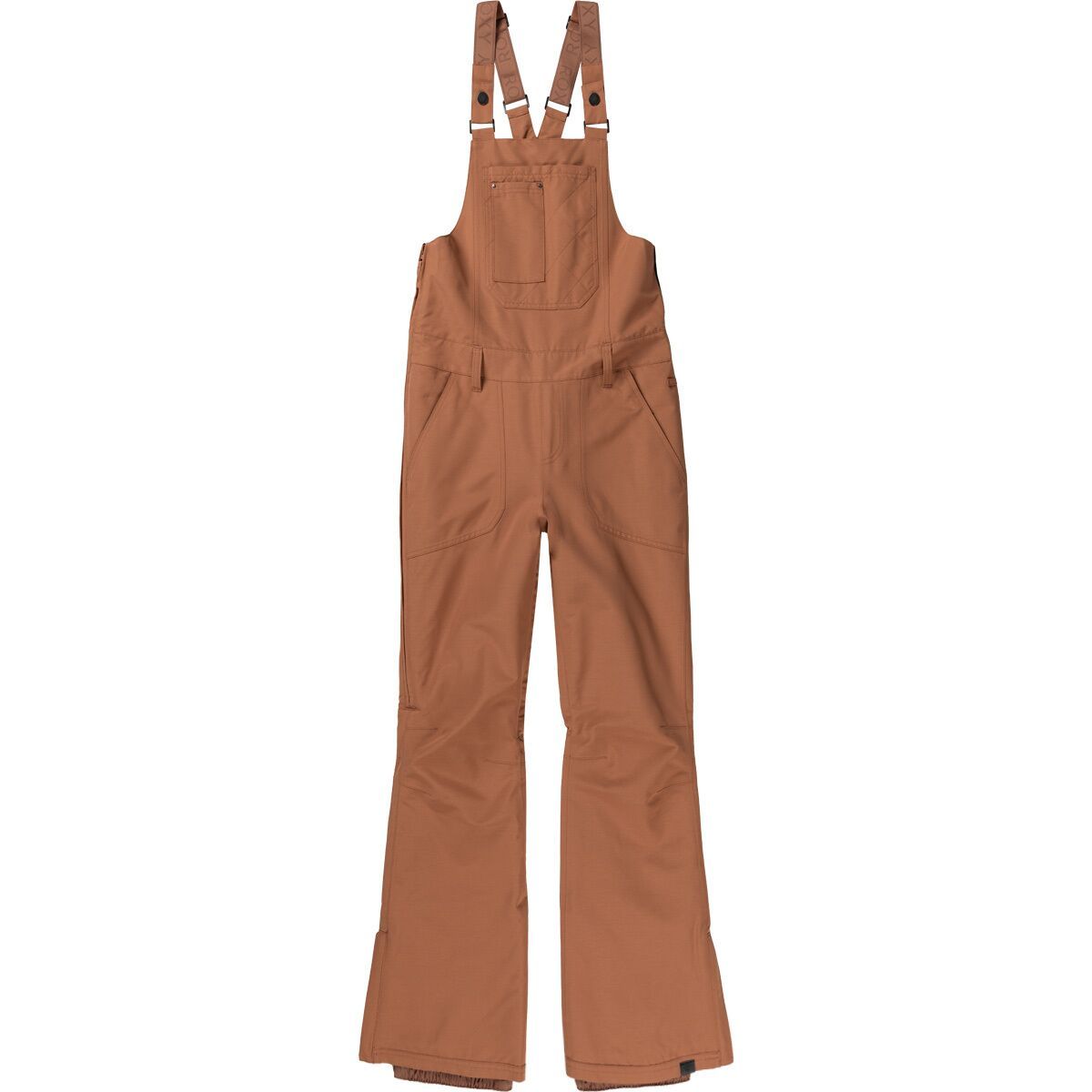 Roxy Women's Rideout Technical Snow Bib Pants in Russet - Size: Small