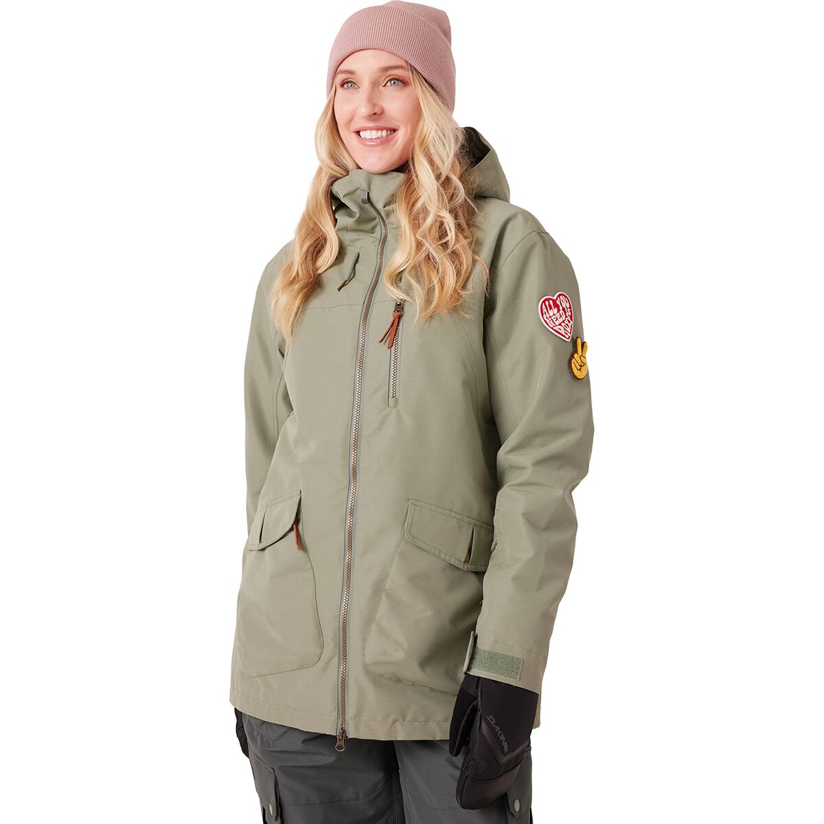 Roxy Roxy Women's Free Love Jacket in Sea Spray - Size: Large - $149.98 at Steep and Cheap