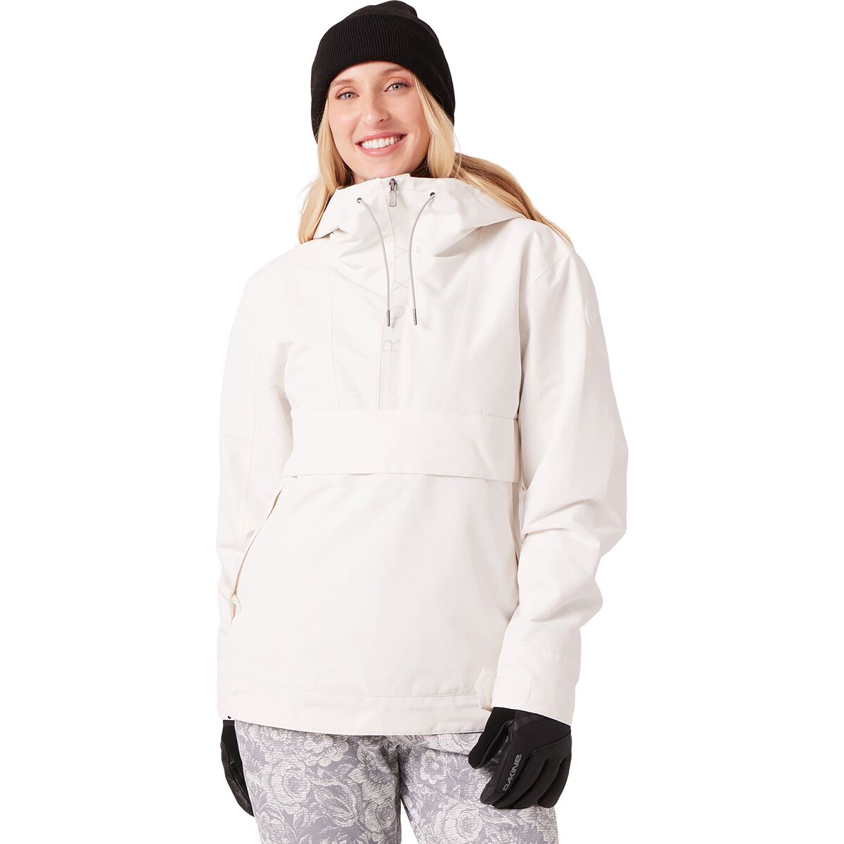 Roxy Women's Shelter Jacket in Snow White - Size: Large