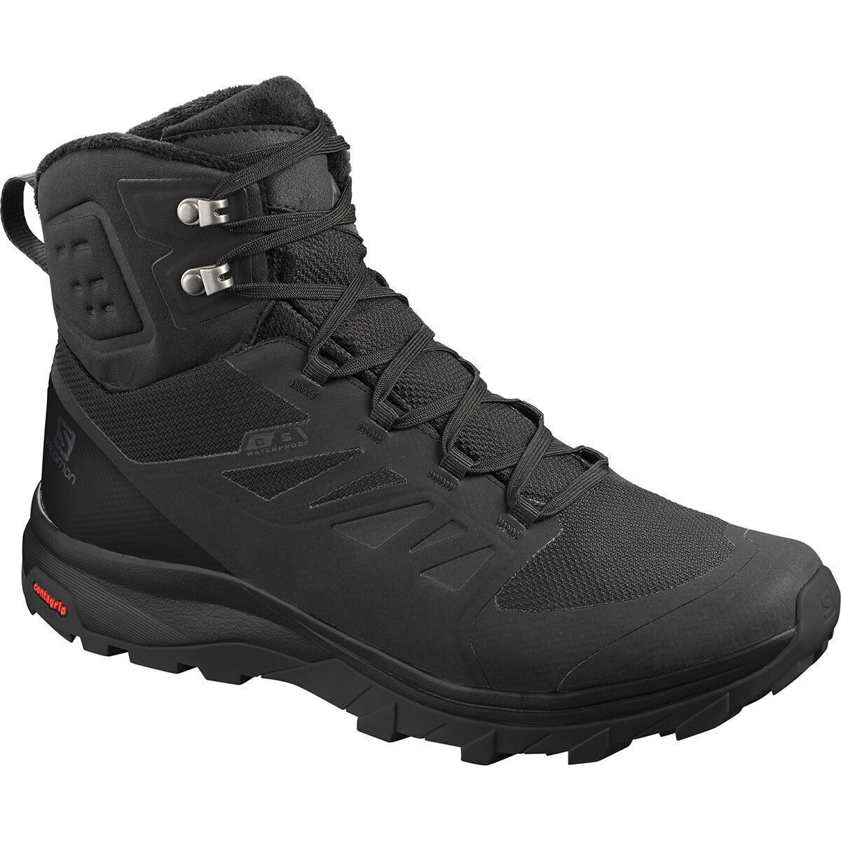 Salomon Men's Outblast TS CS WP Boot in Black - Size: US 9.5/UK 9