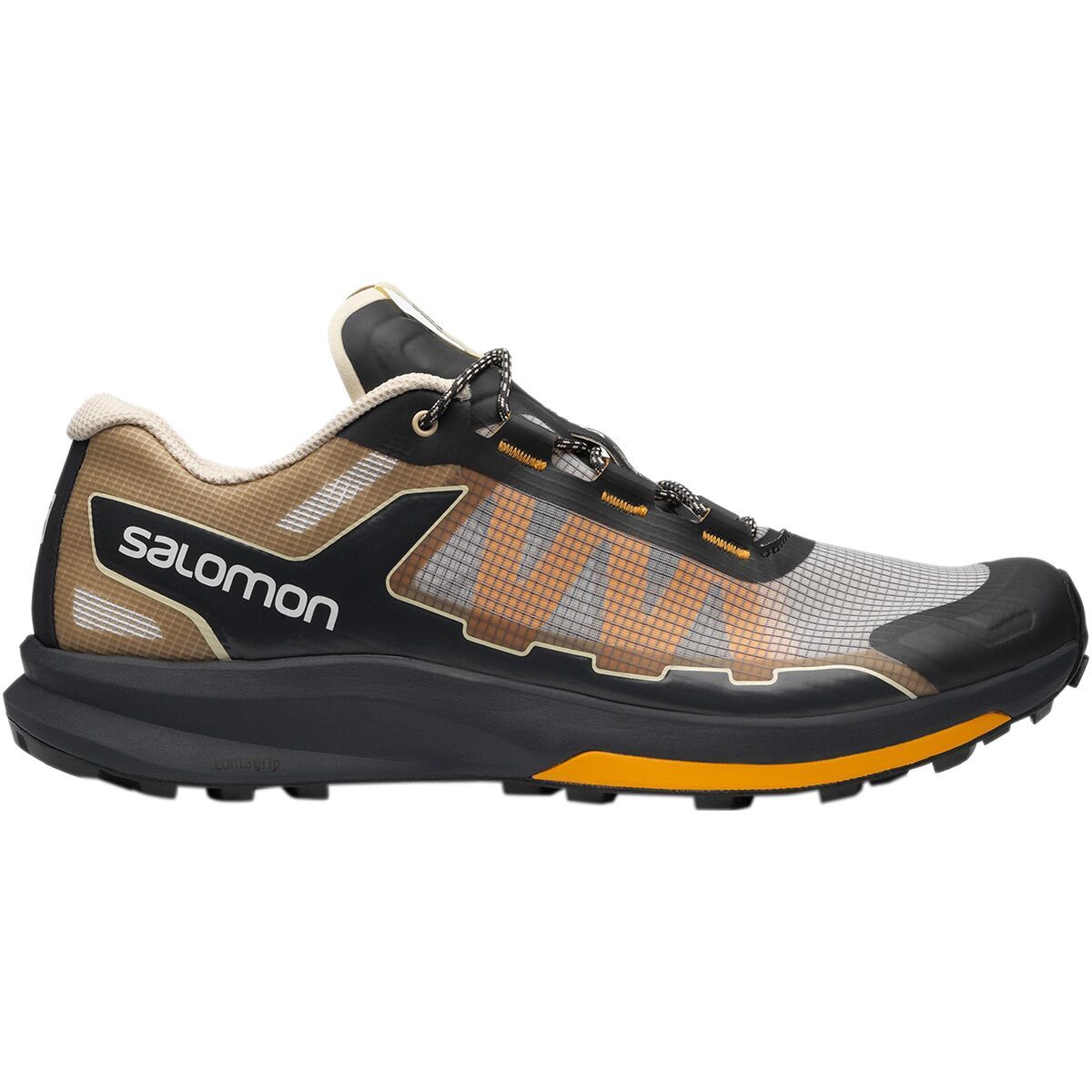 Salomon Ultra Raid Shoe in Black / White / Patina Green - Size: US 6.0/UK 5.5