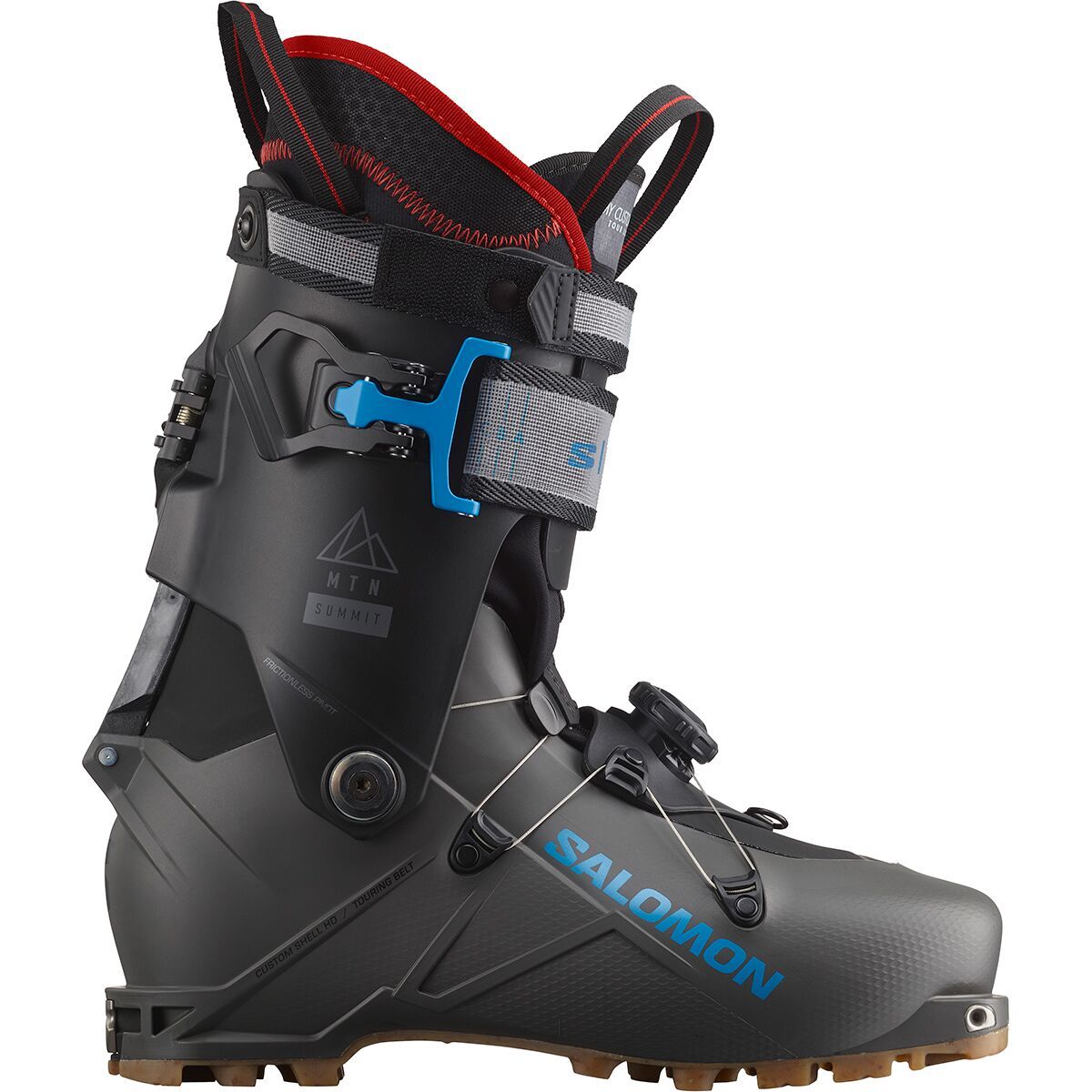 Salomon S/Lab MTN Summit Touring Boot - 2025 in Black / Anthracite / Trancend Blue - Size: 28.5