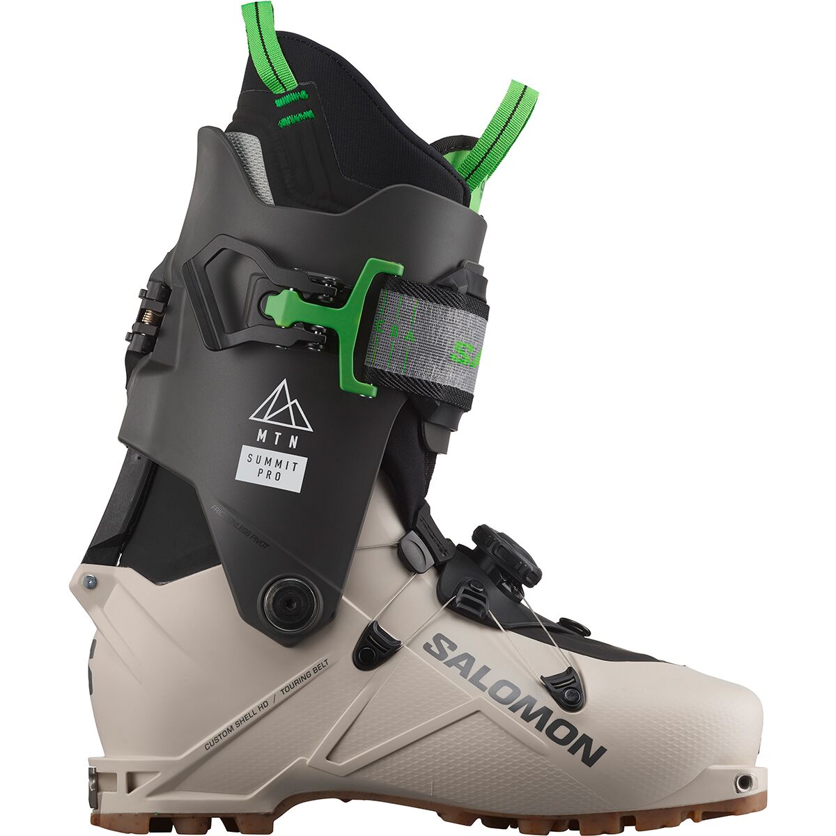 Salomon Salomon MTN Summit Pro Touring Boot - 2025 in Rainy Day / Belluga / Pastel Neon - Size: 25.5 - $474.47 at SteepandCheap.com