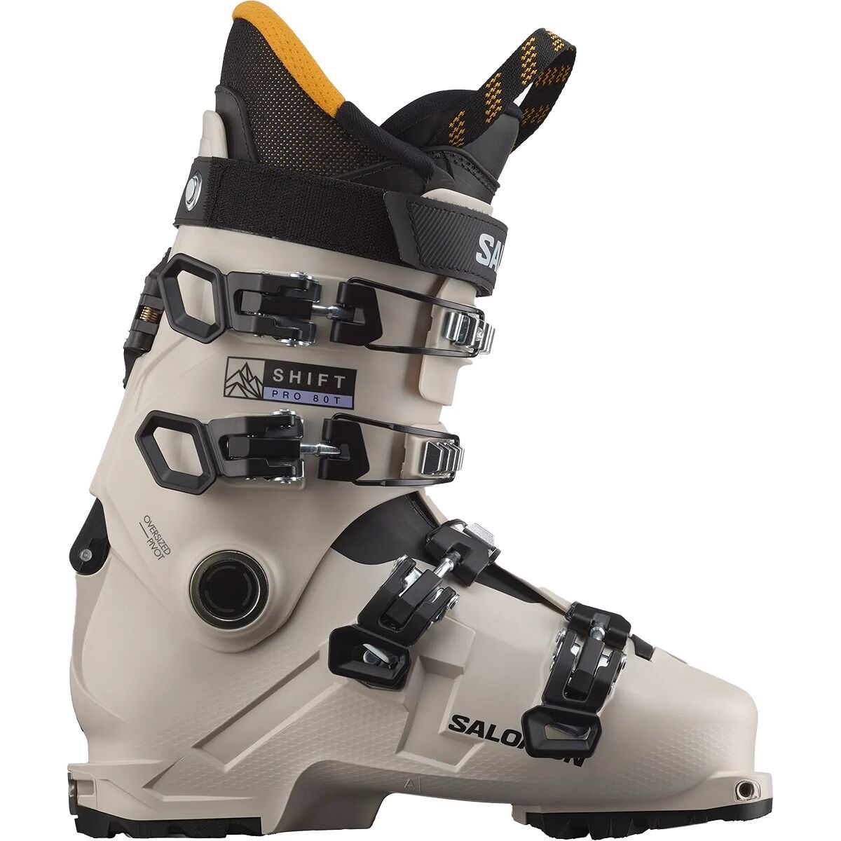Salomon Shift Pro 80T AT Boot - 2025 - Kids' in Rainy Day / Black - Size: 25.0/25.5