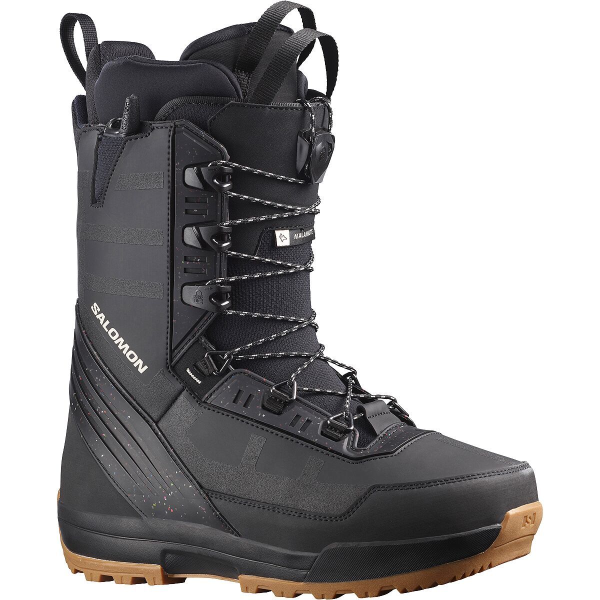 Salomon Malamute Snowboard Boot - 2025 in Black - Size: 30