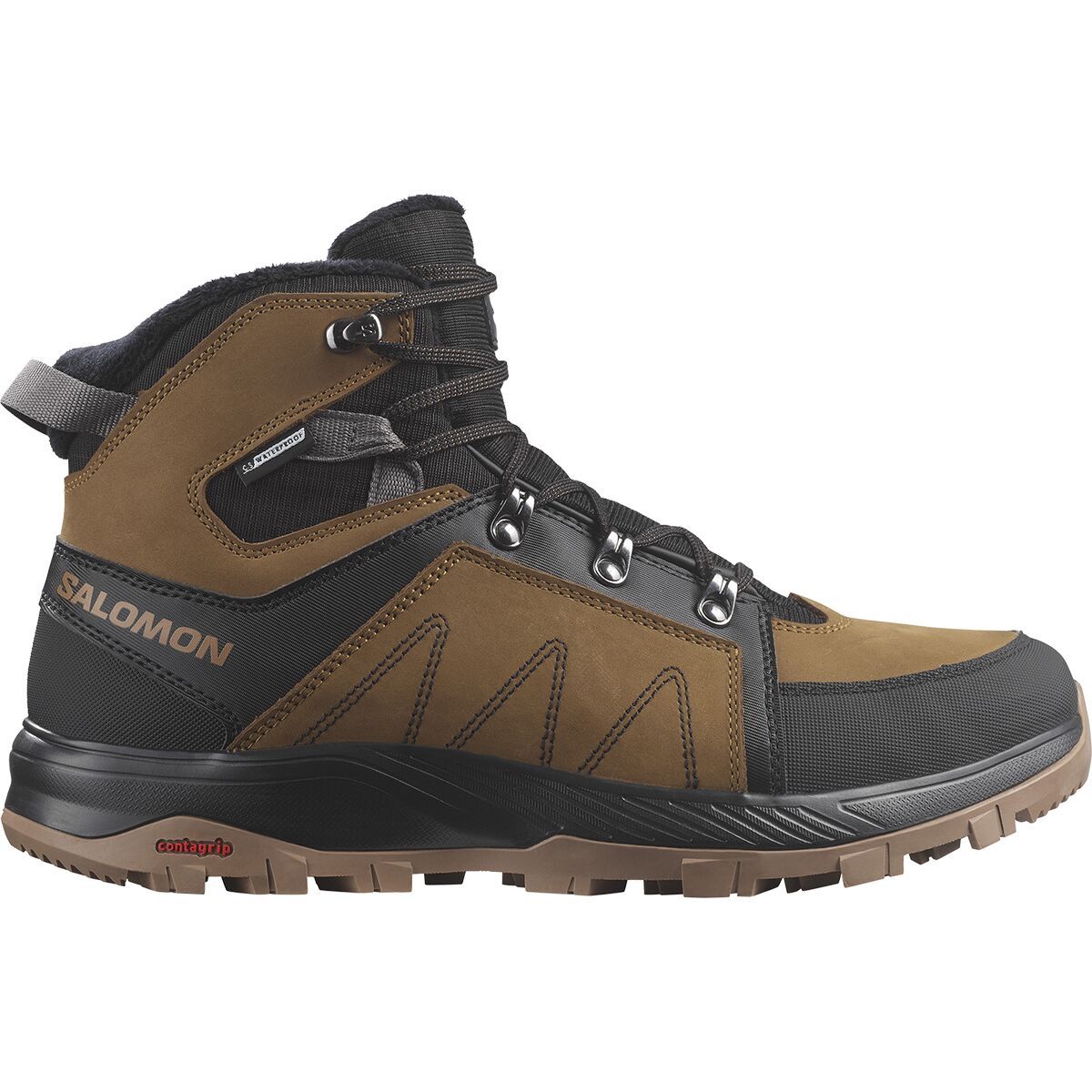 Men's Outchill Thinsulate ClimaSalomon Boot in Rubber / Black / Magnet - Size: US 11.0/UK 10.5