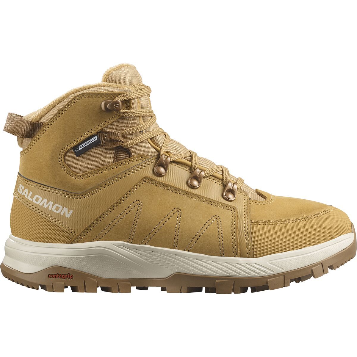 Women's Outchill Thinsulate Climasalomon Boot in Taffy / Almond Milk / Rawhide - Size: US 6.5/UK 5
