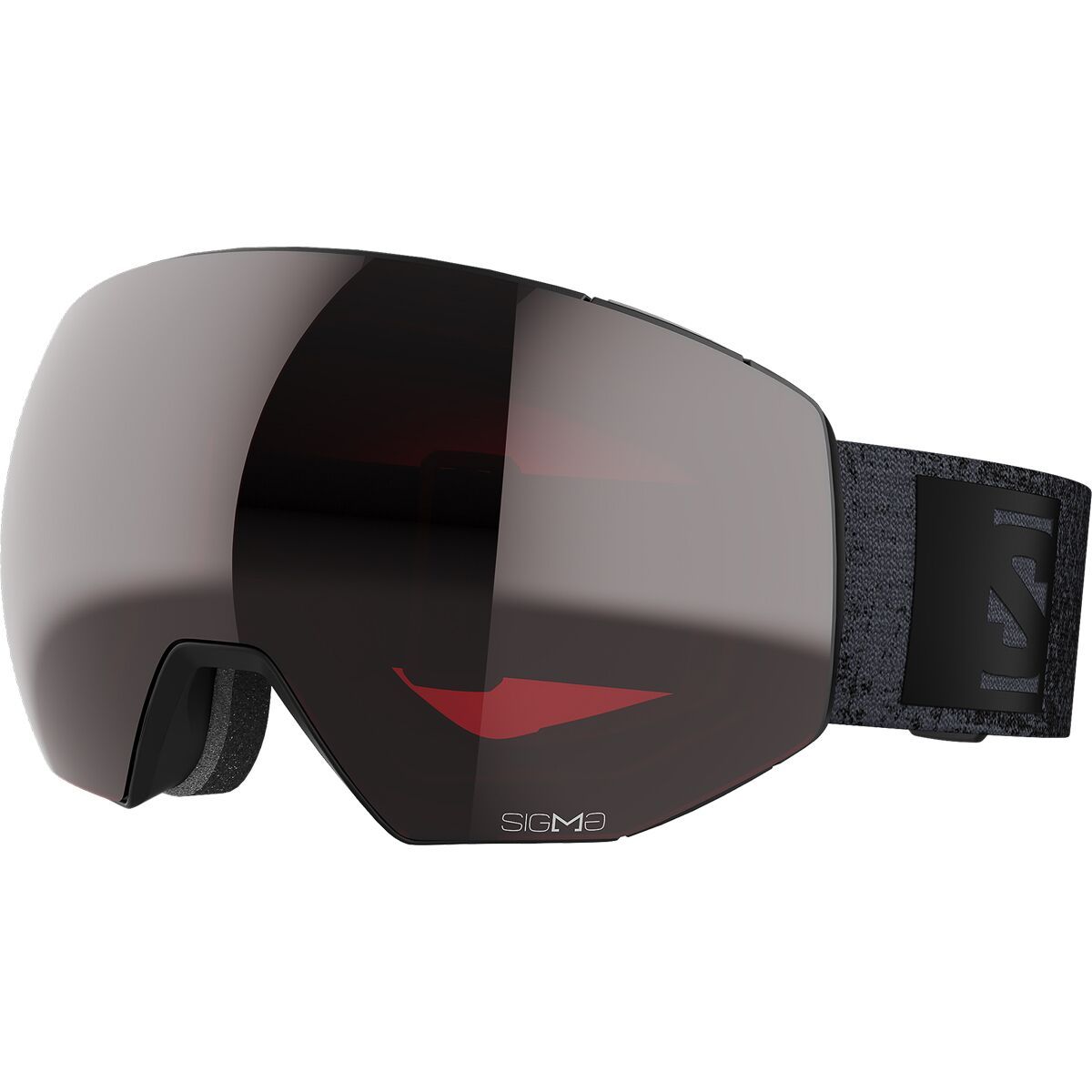 Salomon Radium Prime Sigma Goggles in Black